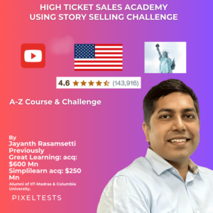 High Ticket Sales using AI Academy, Challenge