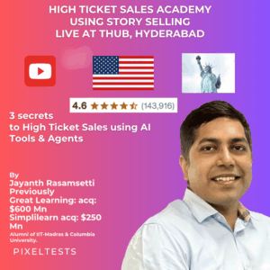 Hyderabad Live Masterclass T-Hub Silver Ticket